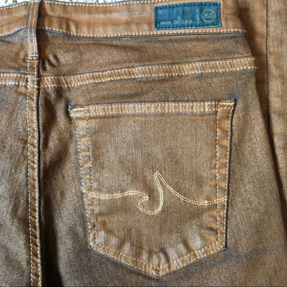 AG Adriano Goldschmied Bronze Extreme Skinny Jeans - Picture 7 of 8